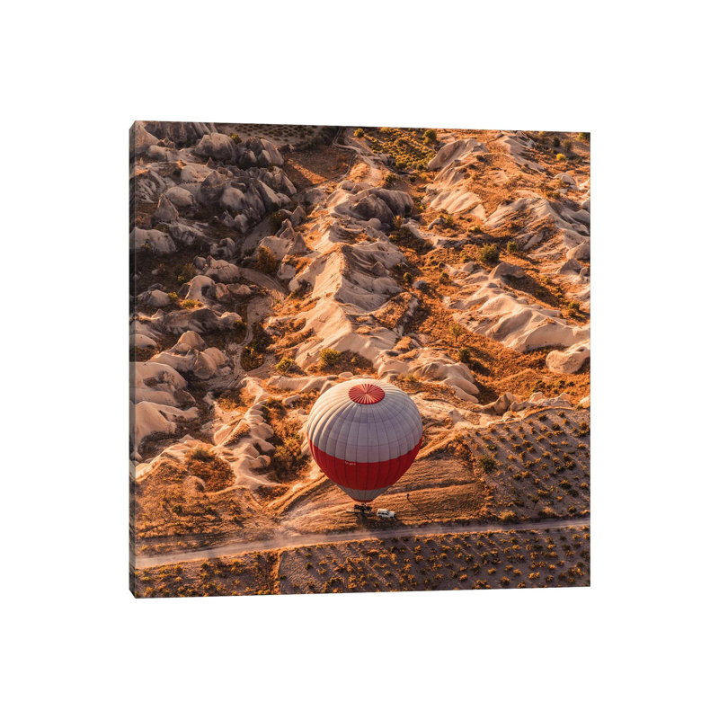 « Landing » par Hobopeeba-reproduction de photo, Pas de tapis, H 26 po x l 26 po x P 1,5 po, Toile tendue