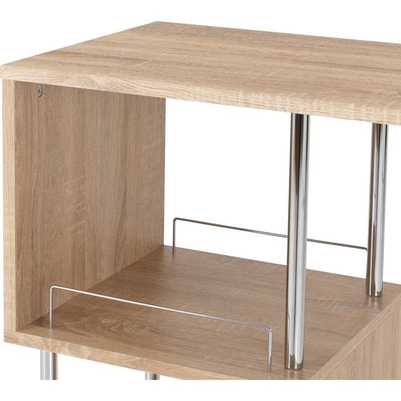 Abelone Bar with Wine Storage, Light Oak