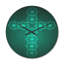 Horloge murale Turquoise-63618351