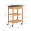 Navin Bamboo / Rattan Bar Cart