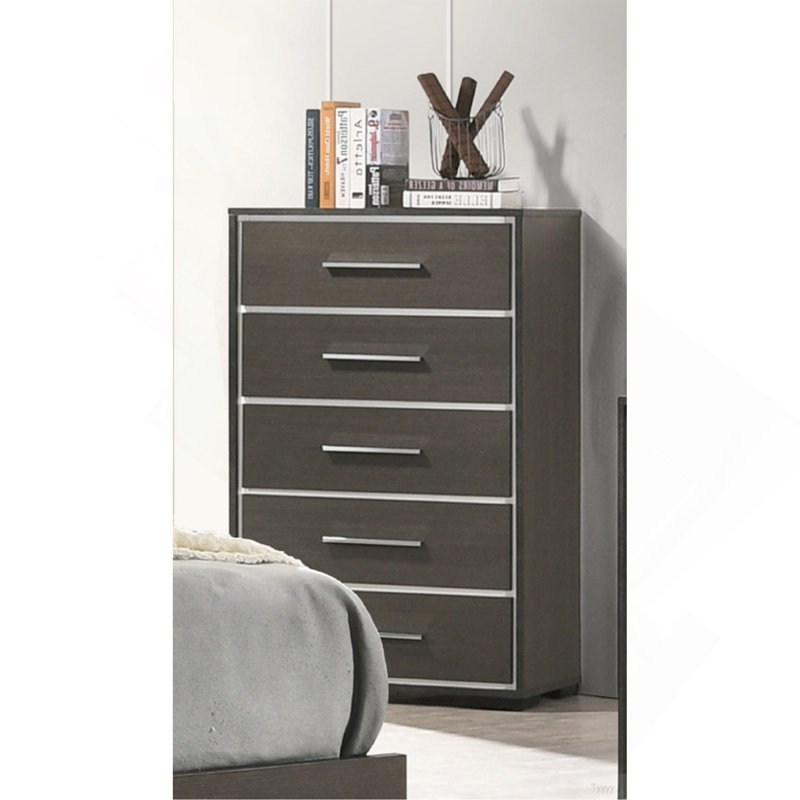 Commode contemporaine à 5 tiroirs 1Pc