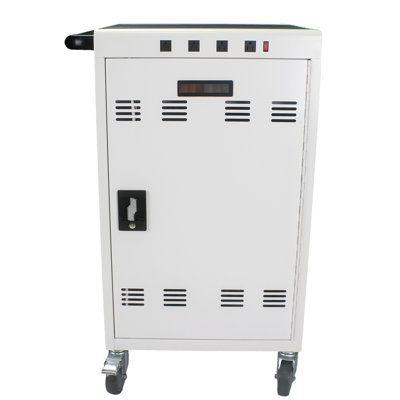 Tablette et chariot de charge pour ordinateur portable avec 31 + 4 fentes, rapide pour les tablettes de livres Windows, centre de formation idéal pour les salons d’exposition à l’hôpital, universel de bonne qualité, serrure et clé, organisation de câbles mobile