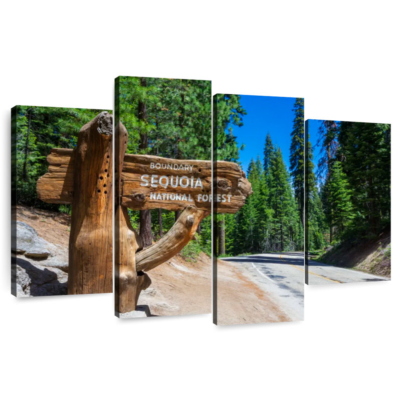 Alvord Sequoia, Californie, H 22 po x l 36 po