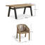 6 Seater Wooden Garden Dining Set -805032008