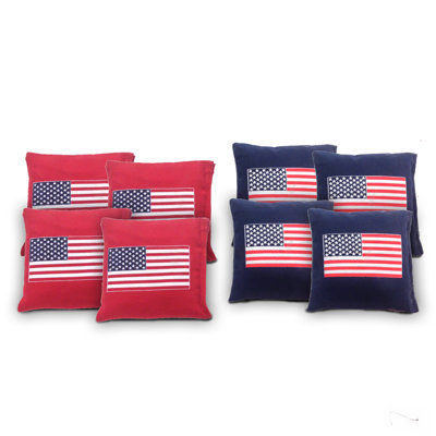 Sac de cornhole avec drapeau des États-Unis