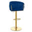 Tabouret de bar pivotant à hauteur réglable Shalicia-728208350