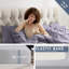 Ensemble d'édredon plissé avec draps Bed-in-a-Bag-103134062-103134051