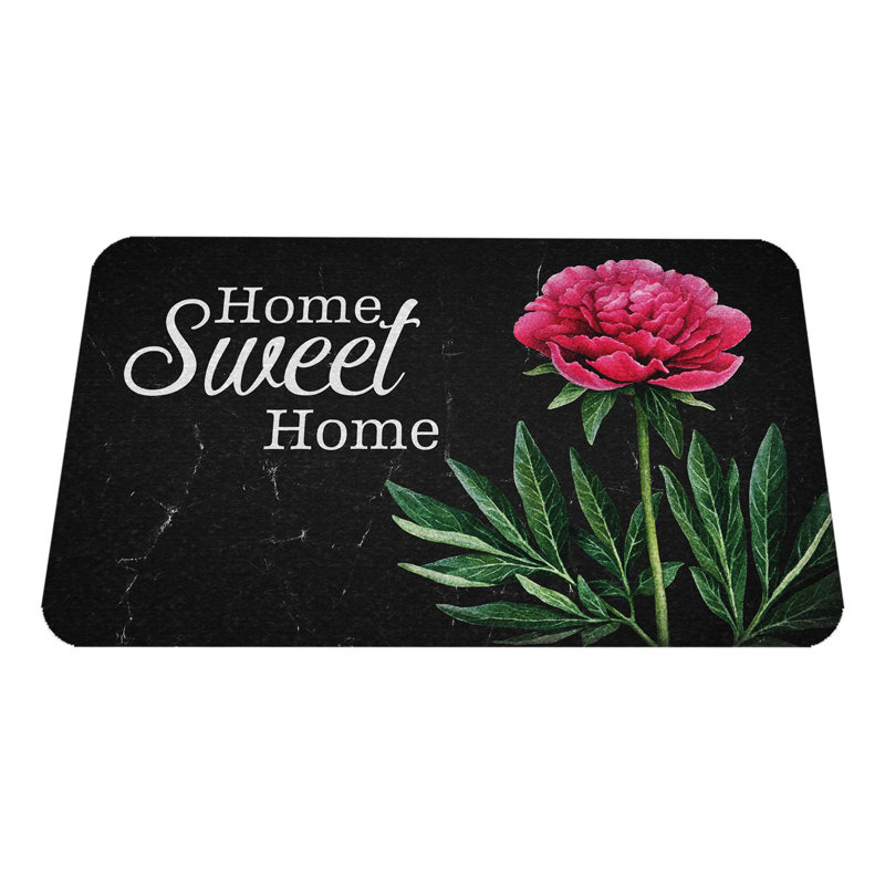Paillasson durable en PVC antidérapant de 15,7 po x 27,6 po | Matériau 100% PVC résistant aux intempéries | Idéal pour une utilisation intérieure et extérieure, facile à nettoyer, design élégant pour les entrées de maison et les patios