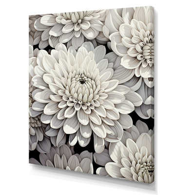 Impression sur toile Pure Pure Chrysanthemums Magic II