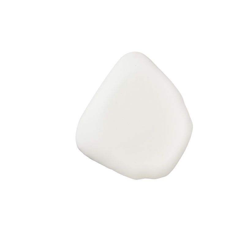 Coussin de siège en vinyle Cliffland, blanc