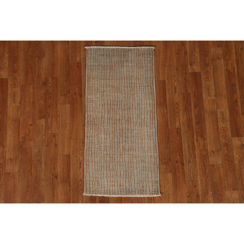 Hand-Knotted Gabbeh  Oriental Rug 2x3