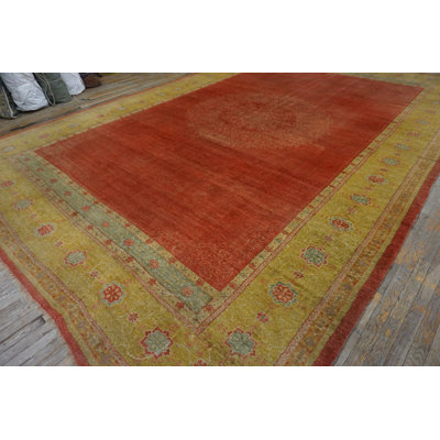 Tapis décoratif décoratif corail Oushak