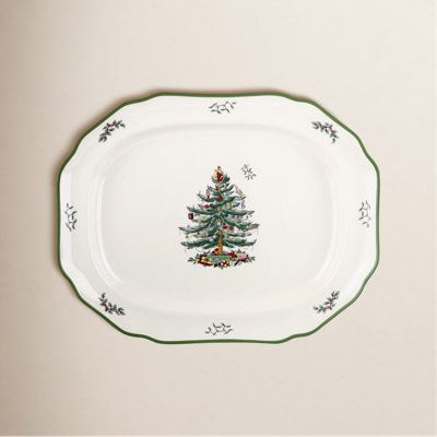 Christmas Tree Sculpted Platter