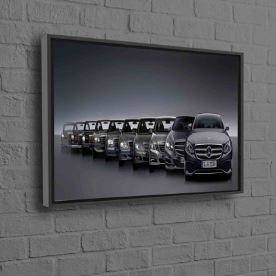 Elegant Artistic Illustration Of A Luxury Vehicle On Premium Quality Canvas Perfect For Car Enthusiasts And Modern Home Decor