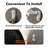 Silent Wall Clock With Day Week Temperature Wilderness With Sunset Non-Ticking Battery Operated Large Digital Modern Clocks Display With Calendar And Date For Kitchen Farmhouse Bathroom Office 12 Inch