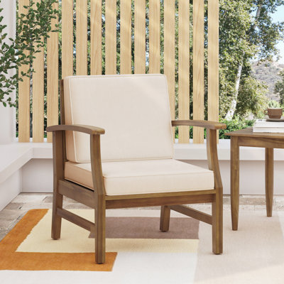Fauteuil club d'extérieur (ensemble de 1)