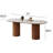 Solid Wood Base Oval Modern Dining Table,Kitchen & Dining Room Tables,Rectangulardining Table For 6-1575870213-1545476821-1545476820