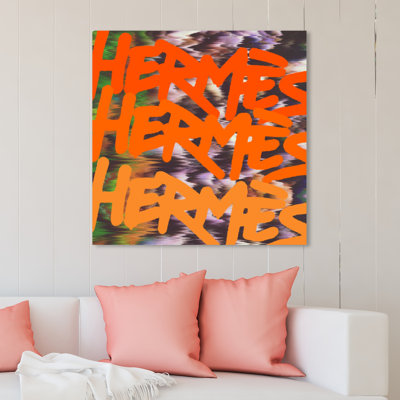 New York Fashion Week One - Art textuel sur toile