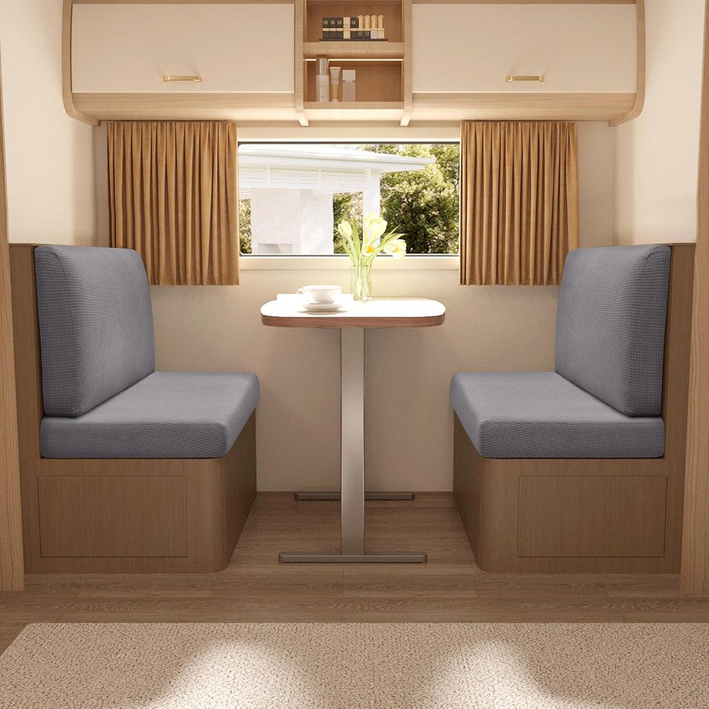 Camper Dinette Rv Bench Covers Rv Cushion Covers Seat Covers Set