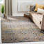Castilla Hand Tufted Wool Blue/Gold Area Rug-634664427