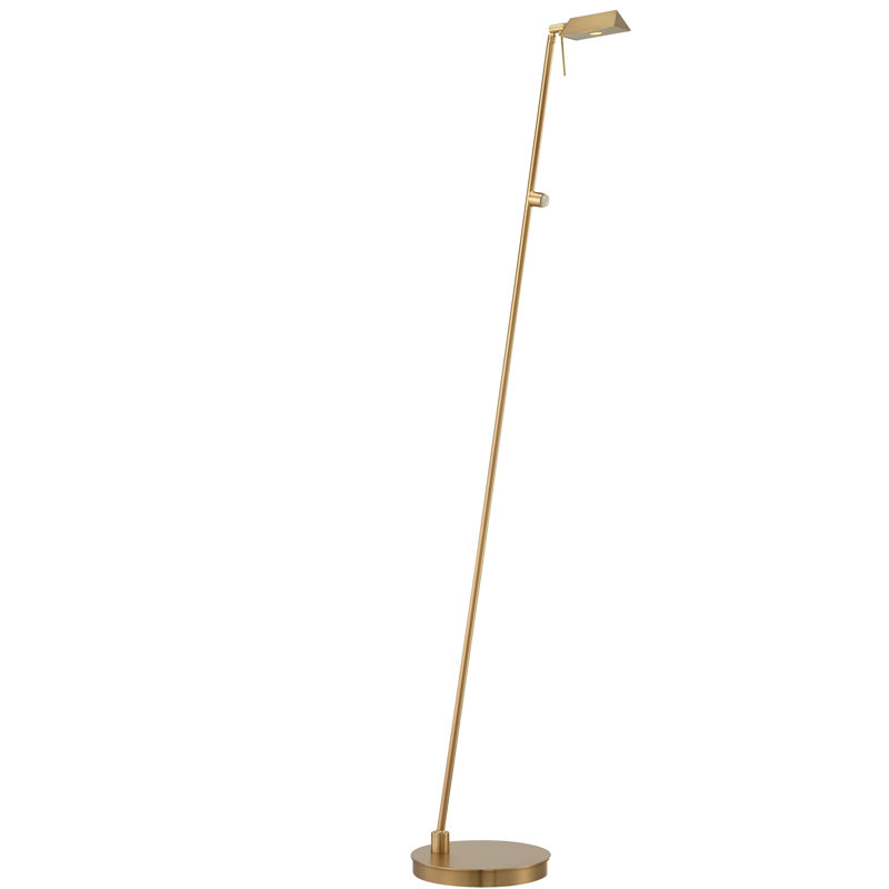 50'' LED Task Floor Lamp, Copper Bronze Patina