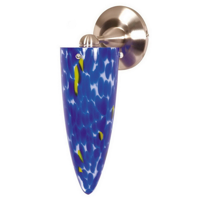 Seeley Armed Sconce, Blue
