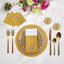 Ex vote Vegan Leather Round Pebble Placemat-1320812425