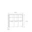 Lanham 118.3 cm H x 136.4 cm W Standard Bookcase