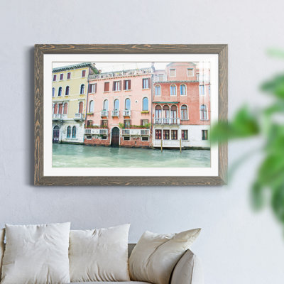 " Canal Building II " Painting Print