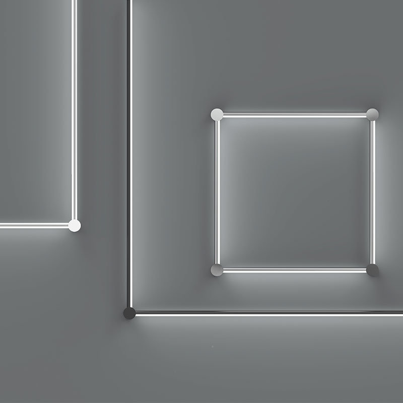 Purolinear 360™ 2 - Light LED Flush Mount, Satin Black
