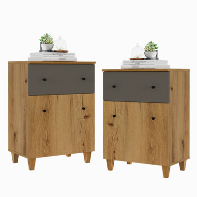 Amvi End Table Set with Storage by Hokku Designs