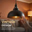 1 - Light Black Dome Pendant-414841877