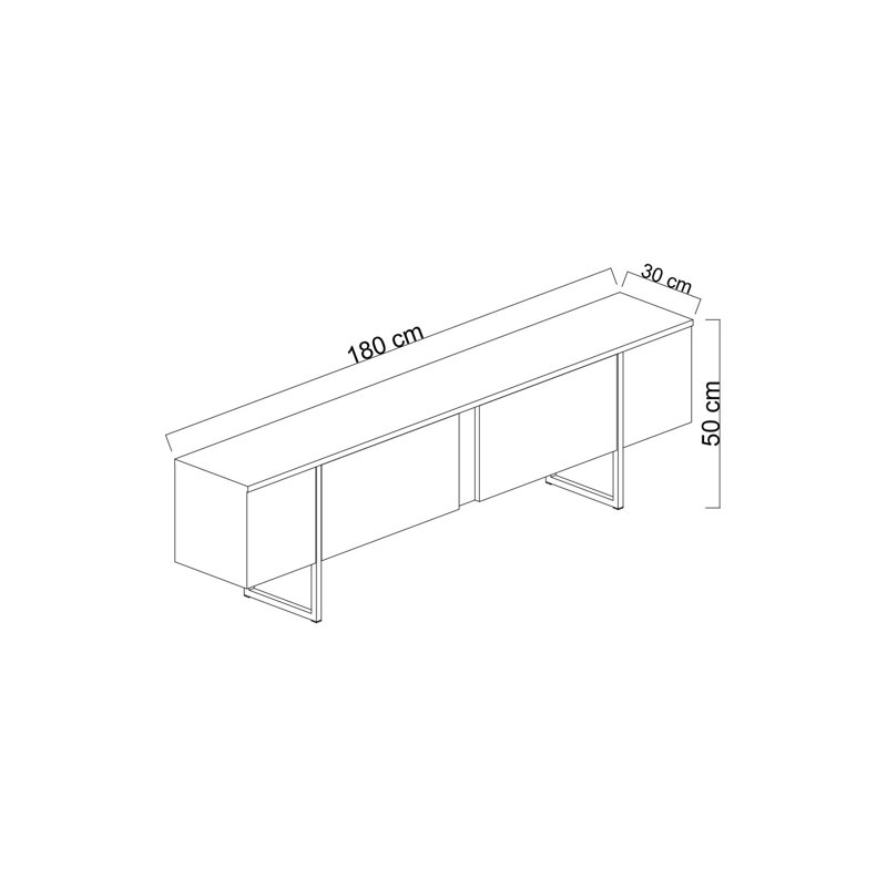 Unité de TV, Argent / anthracite