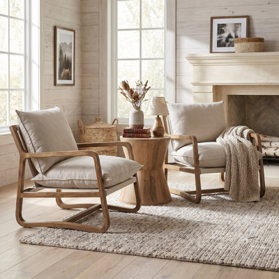 3 - Piece Linen Reception Set