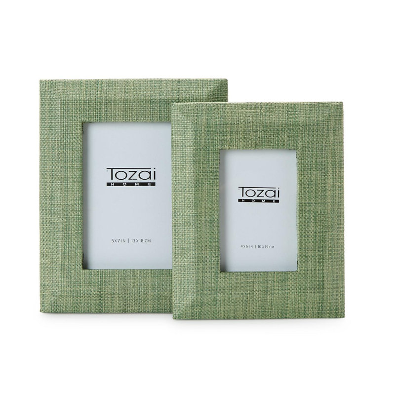 Ensemble de 2 cadres photo Green Grass