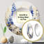 Miroir mural rond en aluminium Logreira