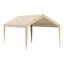 10 pi x 20 pi - Plastique - Abri de remplacement pour abri d'auto - Beige