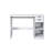  2 Drawer Desk - White