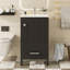 Meuble-lavabo moderne de 20 pouces avec lavabo en céramique, tiroir et porte à fermeture en douceur-1328632729