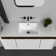 APRESSHUI 13.5'' Ceramic Rectangular Bathroom Sink with Overflow