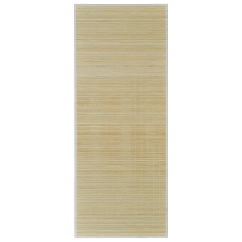 Solid Colour Hand Woven Area Rug, Rectangular 200 x 300cm, Brown