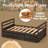 Amerski Solid Wood Slat Storage Bed-924517834