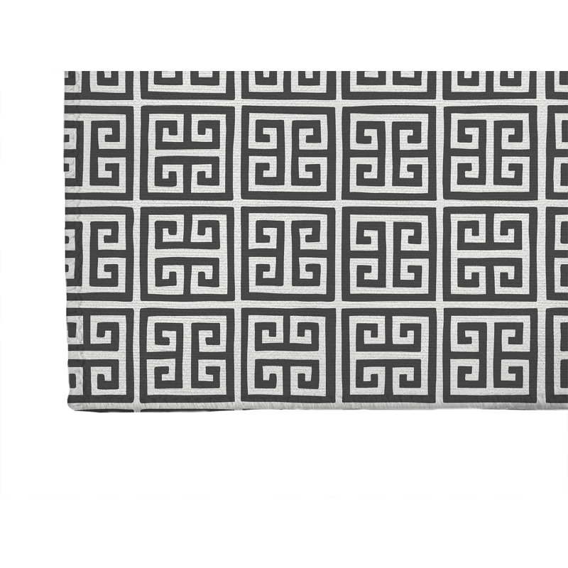 Cuddle Key Non-Slip Outdoor Rug, Rectangle 4' x 6'
