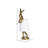 Triche 26.5" H Sculptural Rabbit Table Lamp with Linen Shade 