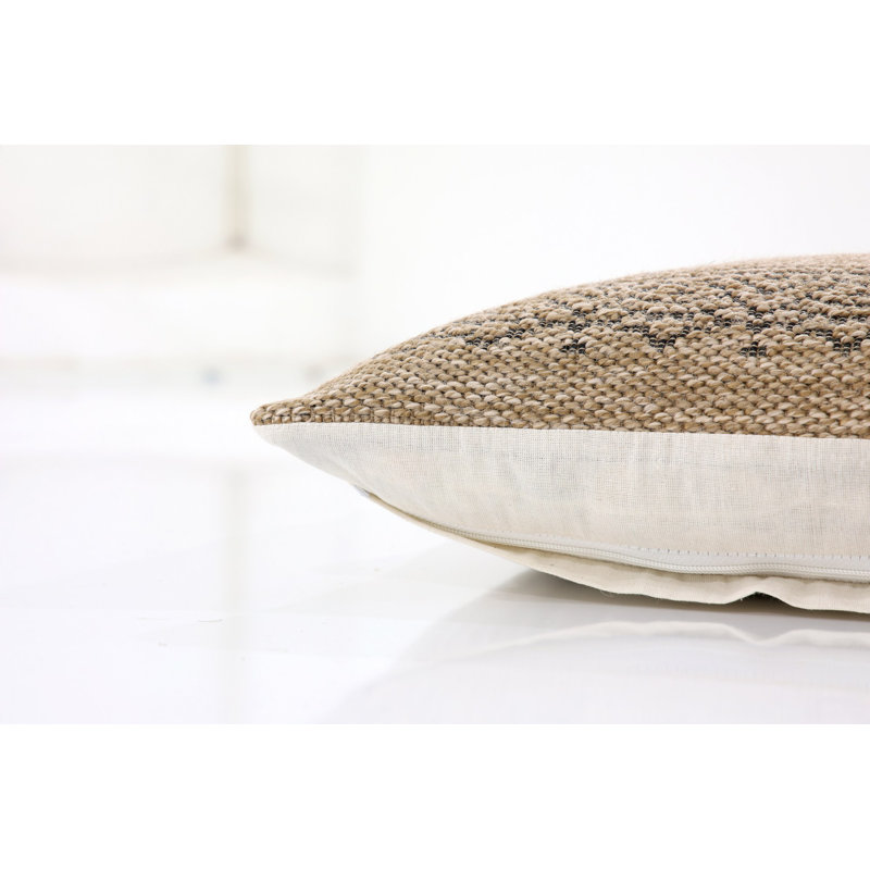 Housse de coussin, Floral beige