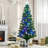 Christmas Tree with Realistic Branches, 24 Multi-Colour LED Lights