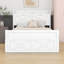 Lit en bois avec tête de lit (prises intégrées) - Conception extensible + lit gigogne simple et 3 tiroirs de rangement-118036958-118036959