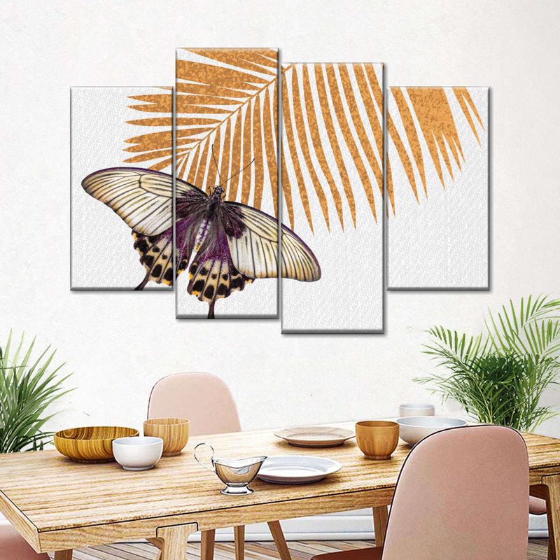 «Rustic Butterfly», reproduction sur toile, H 22 po x l 36 po x P 1 po