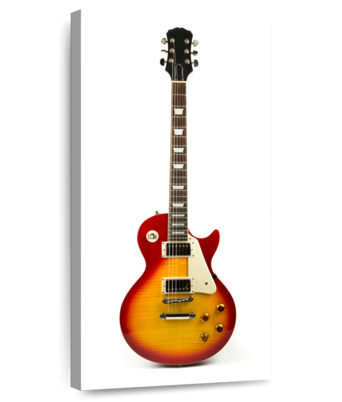 Guitare électrique classique, H 54 po x l 27 po