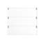 Armoire de rangement blanche pour chaussures avec DEL